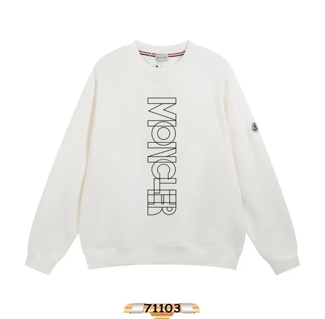 Moncler Men's Black Logo Sweatshirt with Gift Bag — foto 3 de 8