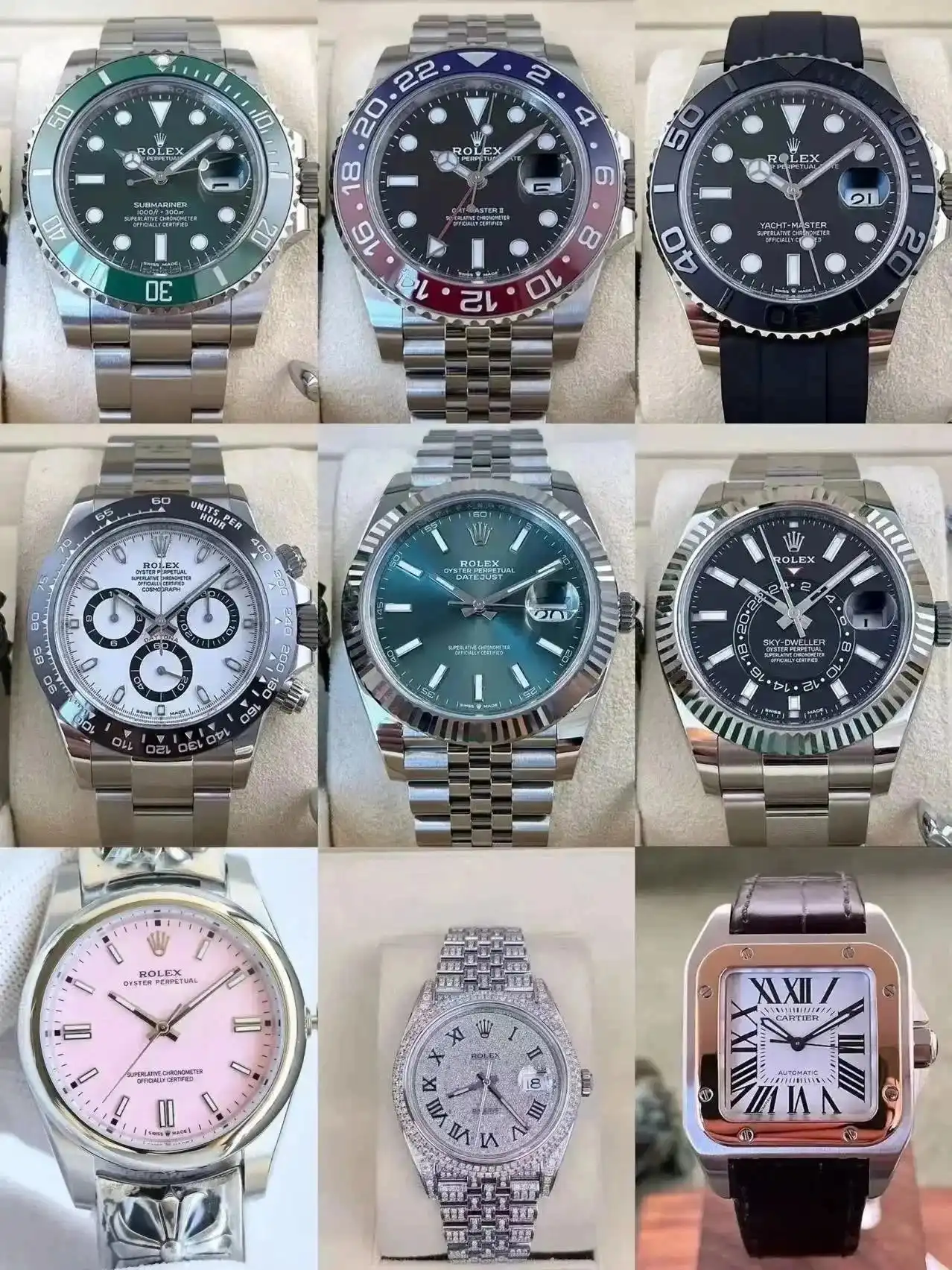 Rolex Watches (40+ style TOP)