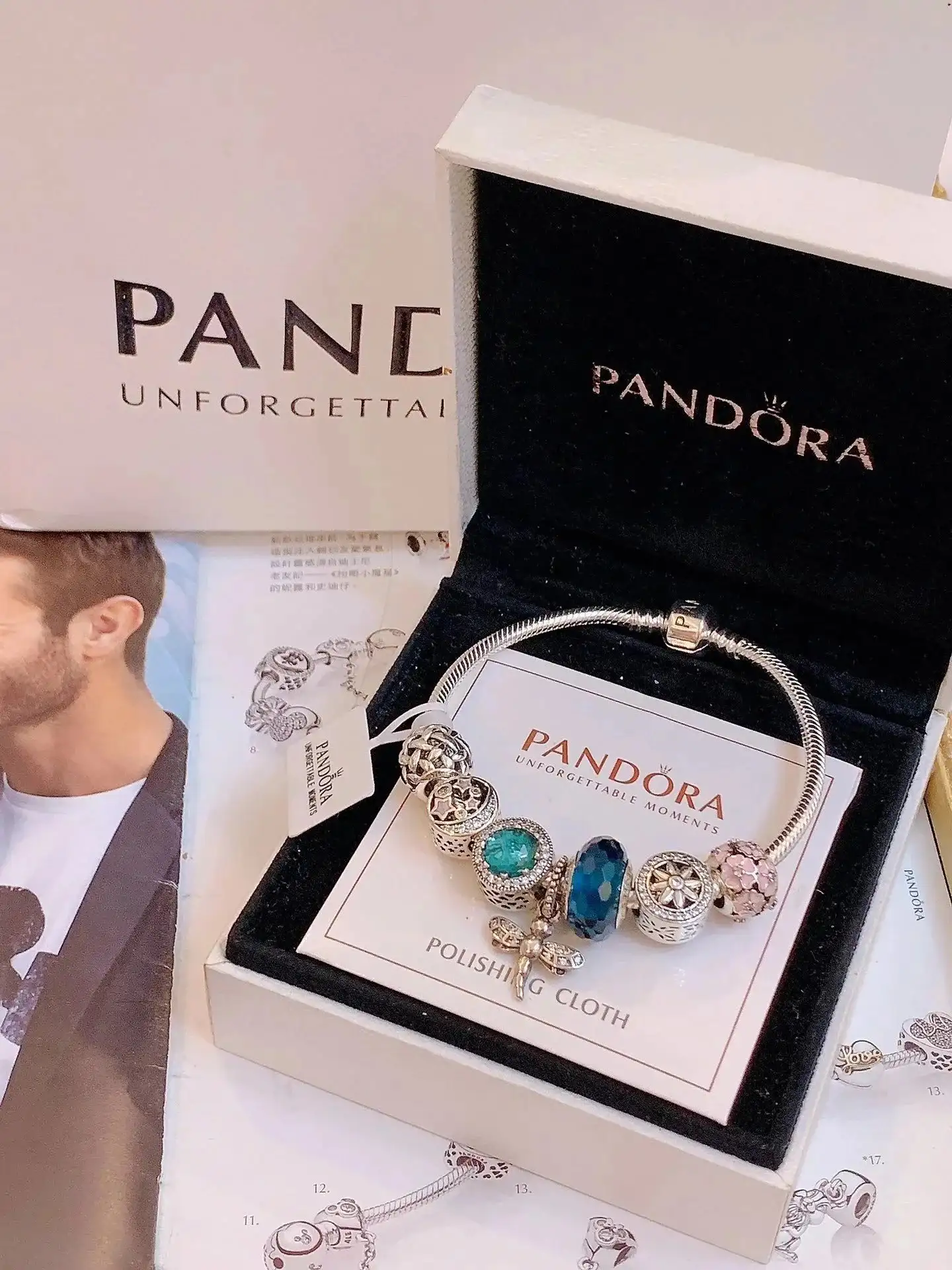 PANDORA Unforgettable Moments Bracelet [40 styles] — foto 8 de 8