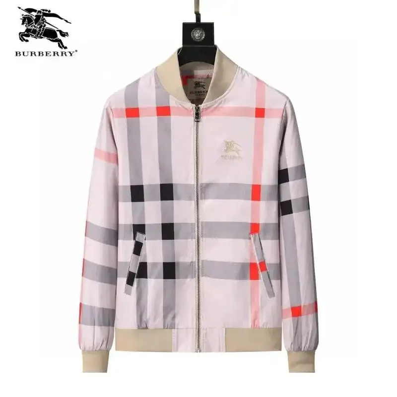 Burberry Checkered-Sleeve Jacket — foto 3 de 6