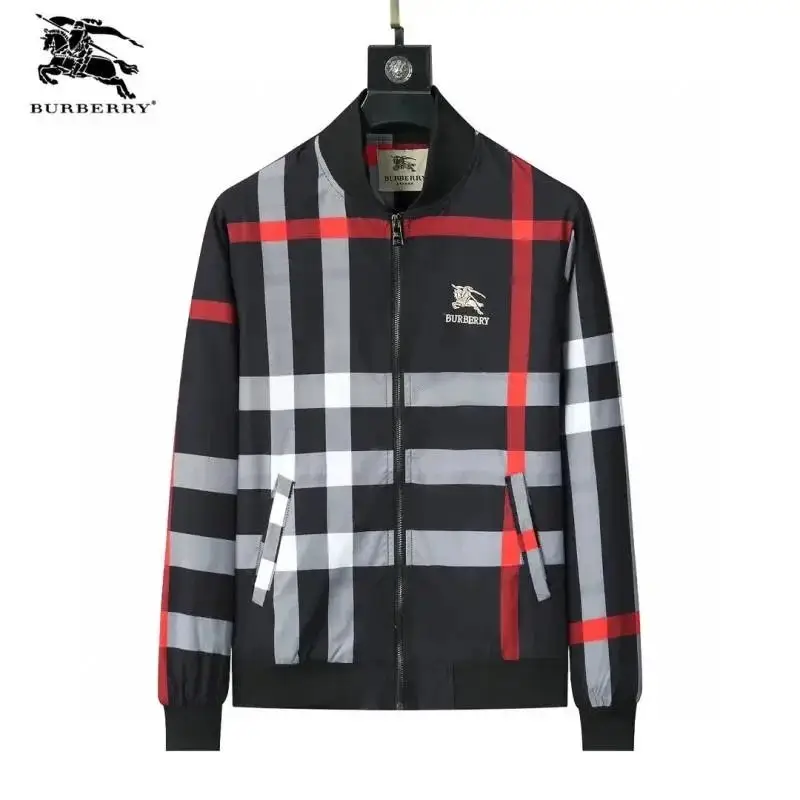 Burberry Checkered-Sleeve Jacket — foto 4 de 6