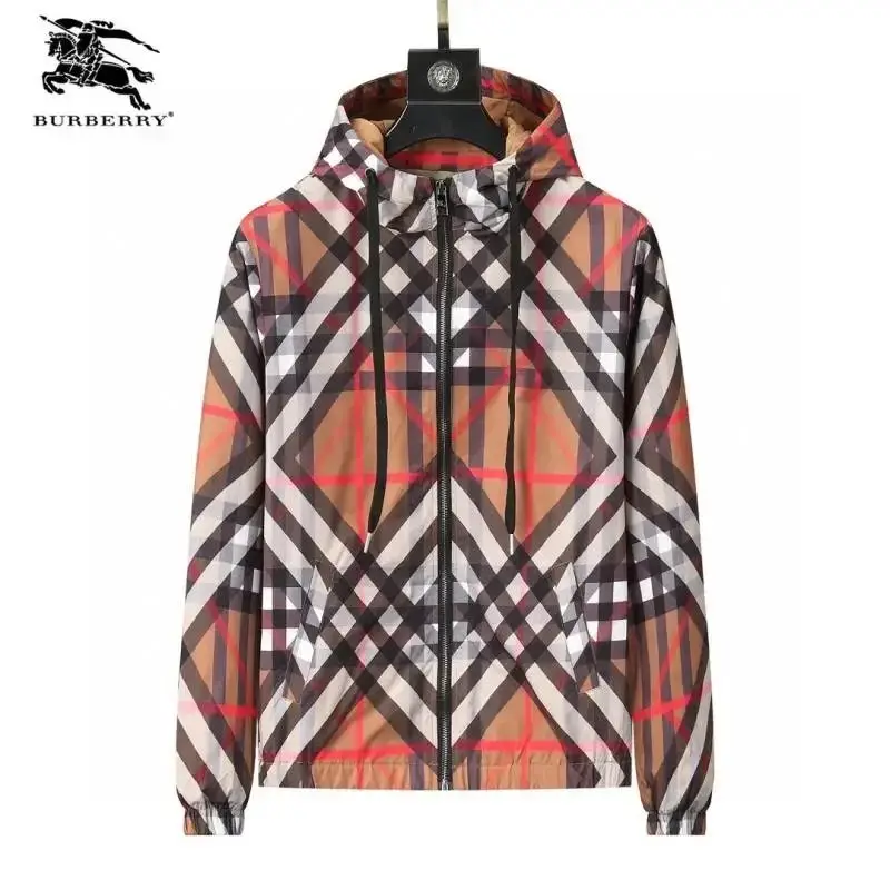 Burberry Checkered-Sleeve Jacket — foto 6 de 6