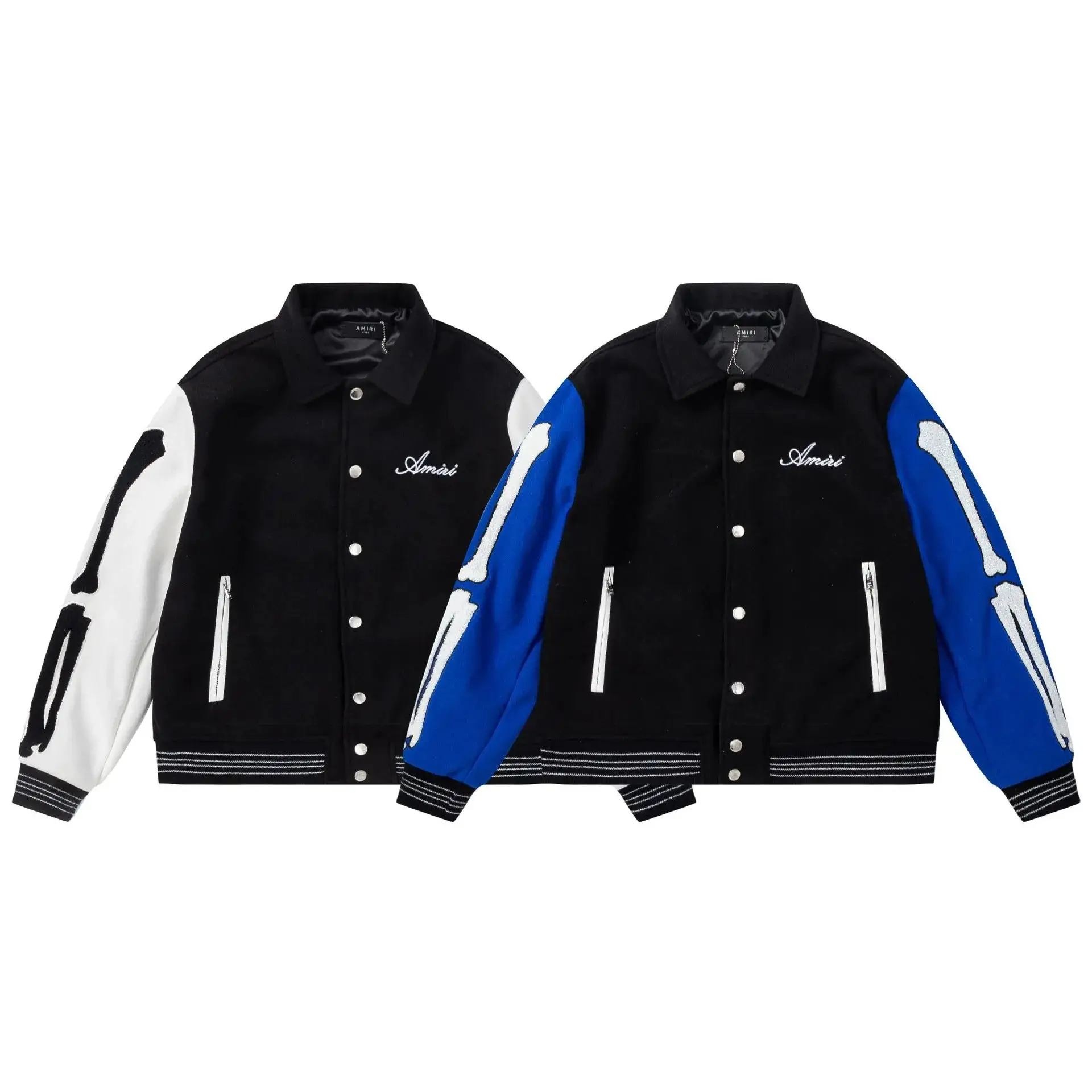 AMIRI Skeleton Varsity Jacket