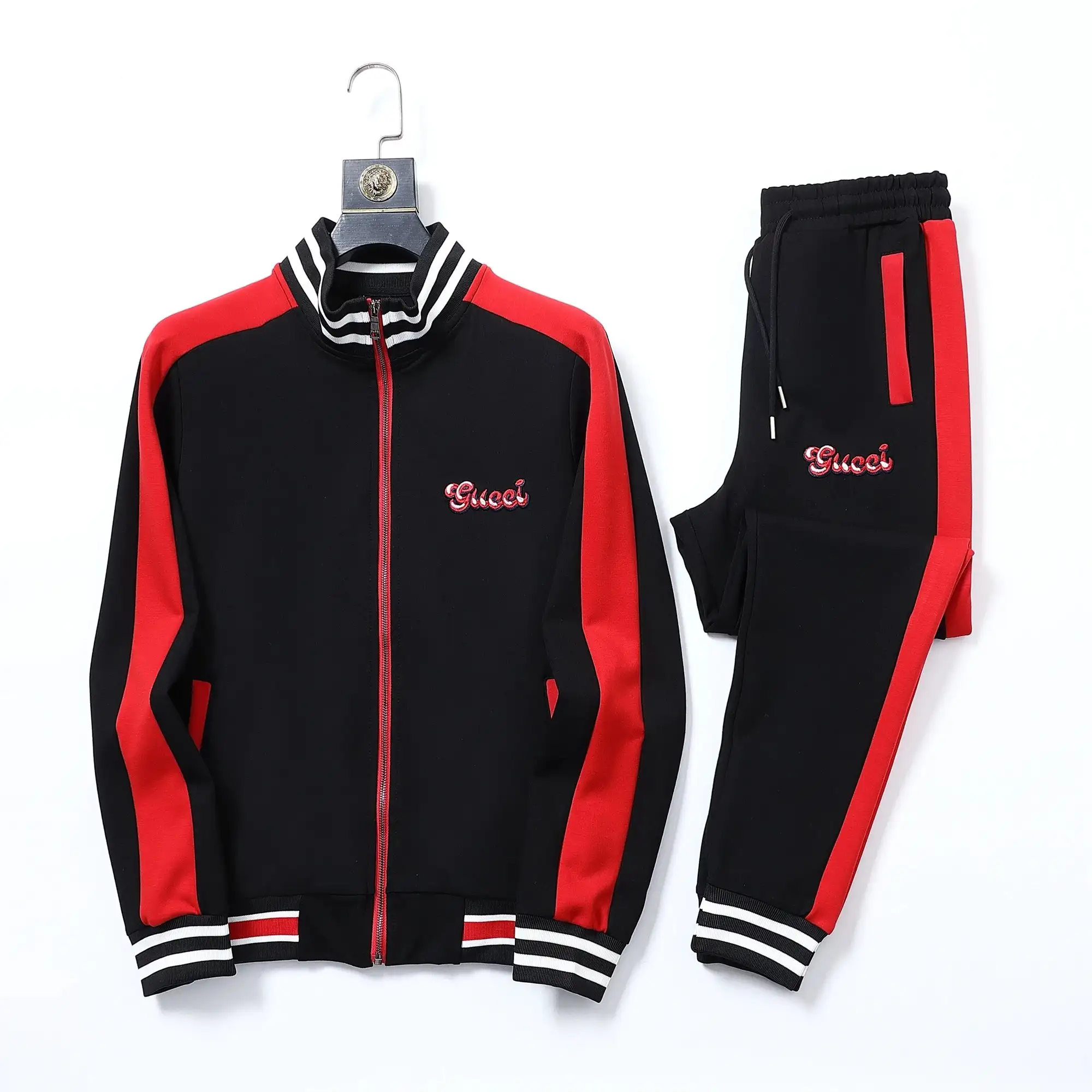 Prada Triangle Logo Jacket/Pants Set [35 styles] — foto 4 de 8