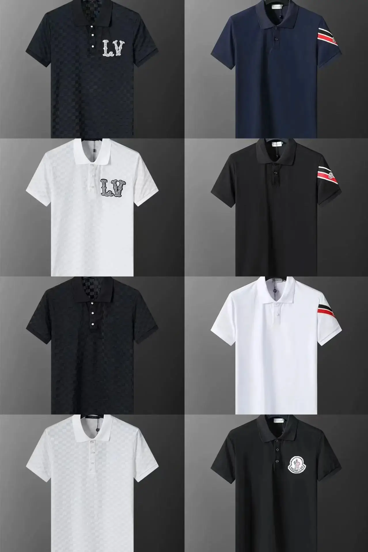 Louis Vuitton/ GUCCI /Fendi/MONCLER polo shirt