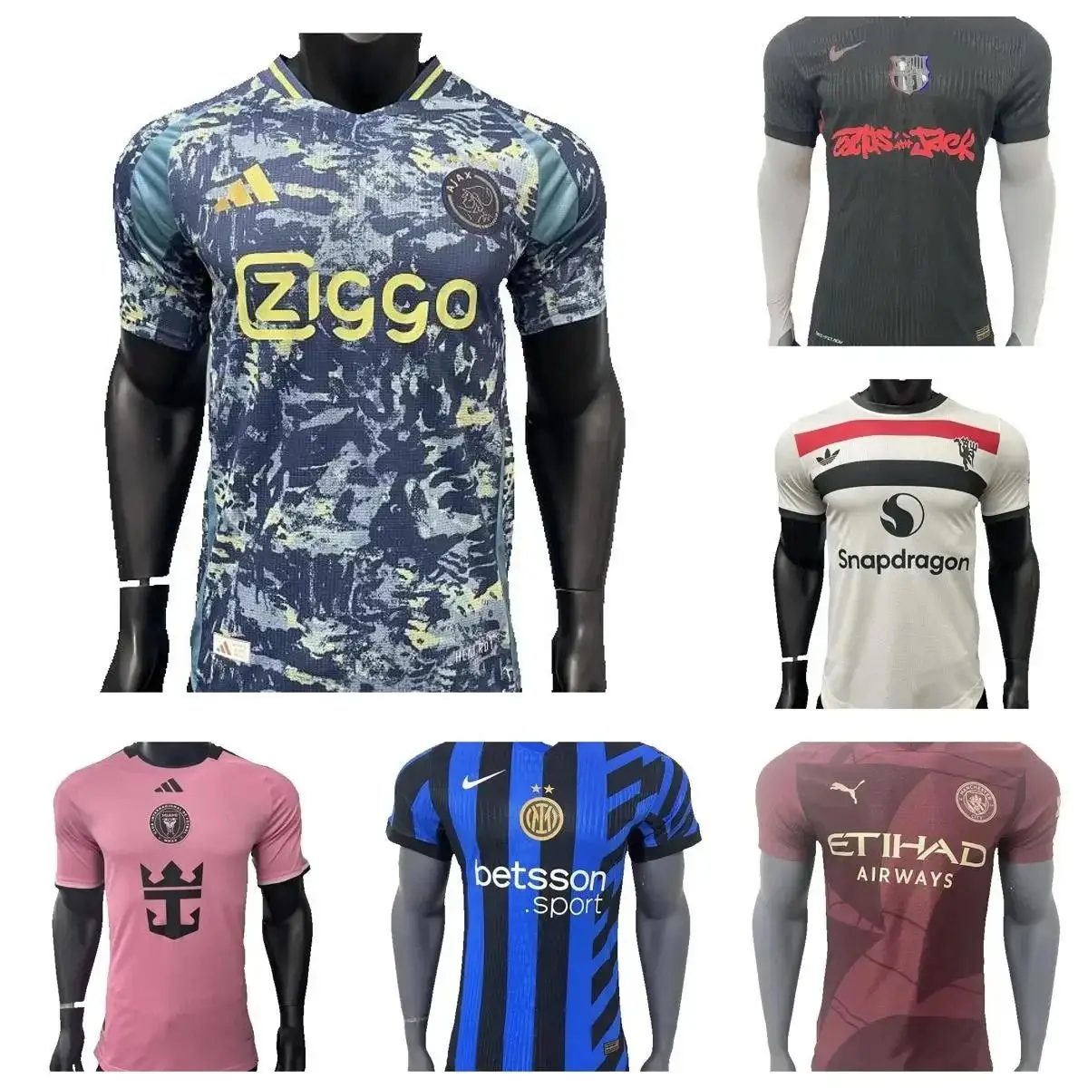 Football Short-Sleeved Jersey [36 styles]