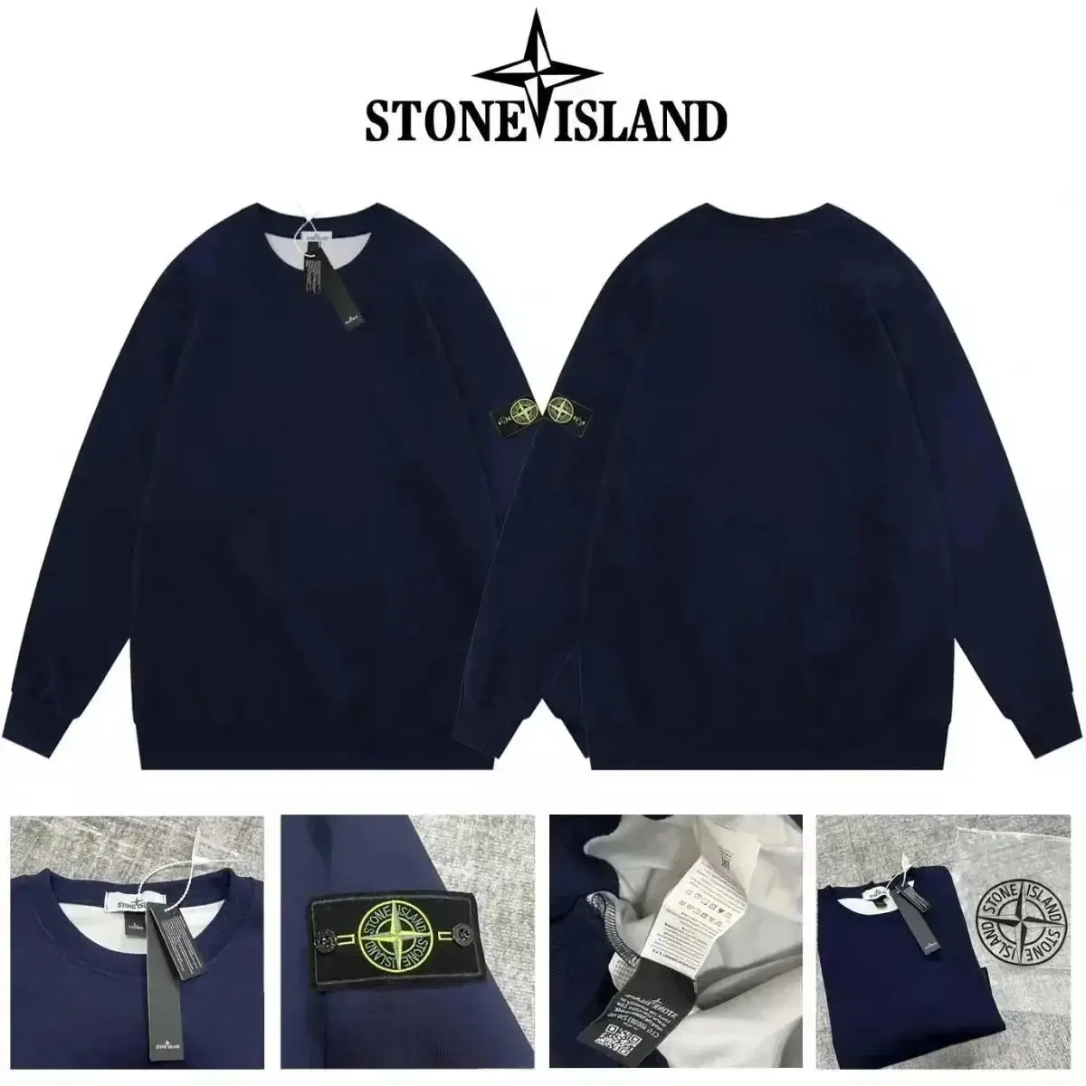 Stone Island Compass Logo Sweatshirt [Multiple Colors & Styles] — foto 6 de 8