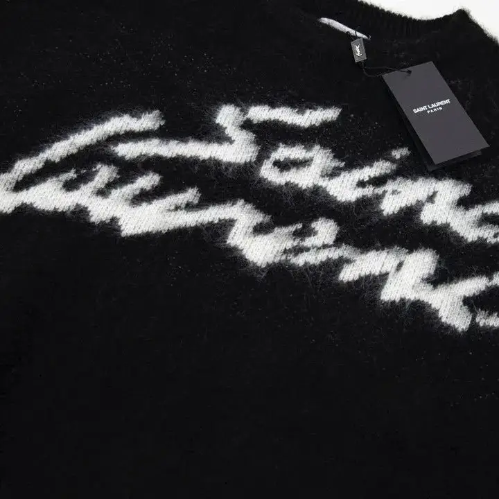 Saint Laurent Graffiti Knit Sweater — foto 4 de 6