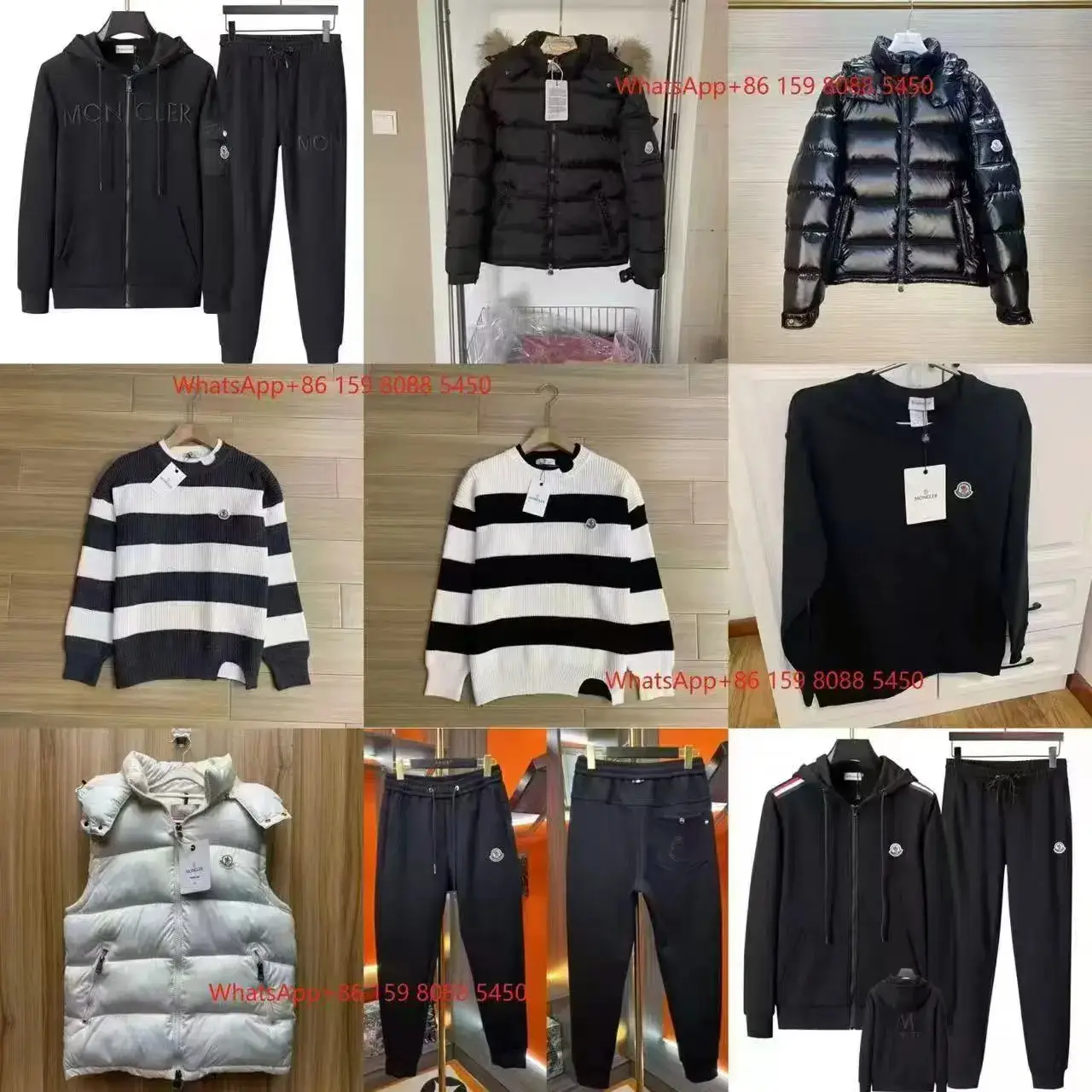 Moncler Hoodie Suit / Sports Suit / Down Jacket / Down Vest [Multiple Styles]