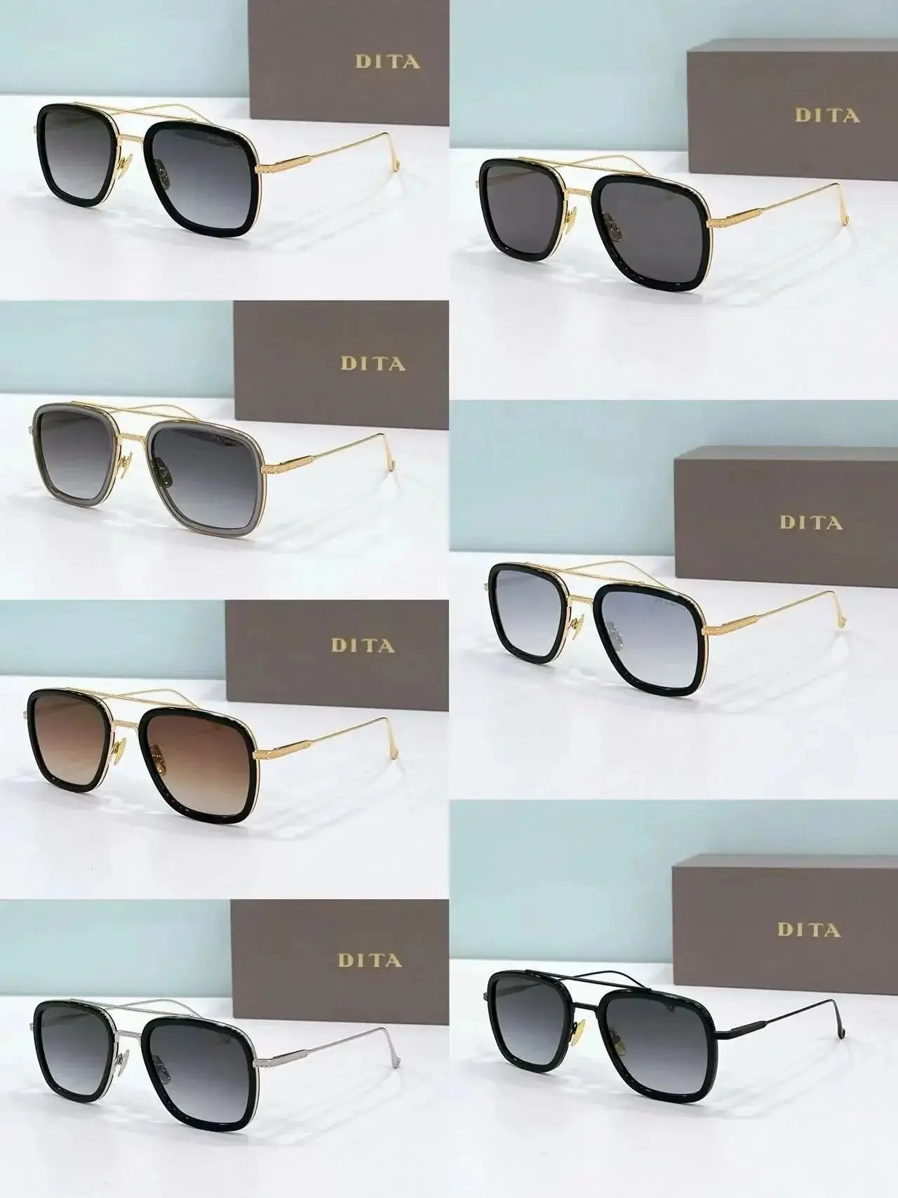 DITA Aviator-Style Sunglasses [7 styles]