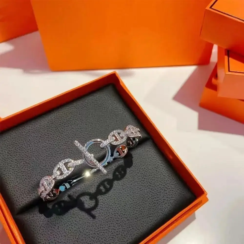 Hermes H Charm Necklace & Bracelet Collection [37 styles] — foto 7 de 8