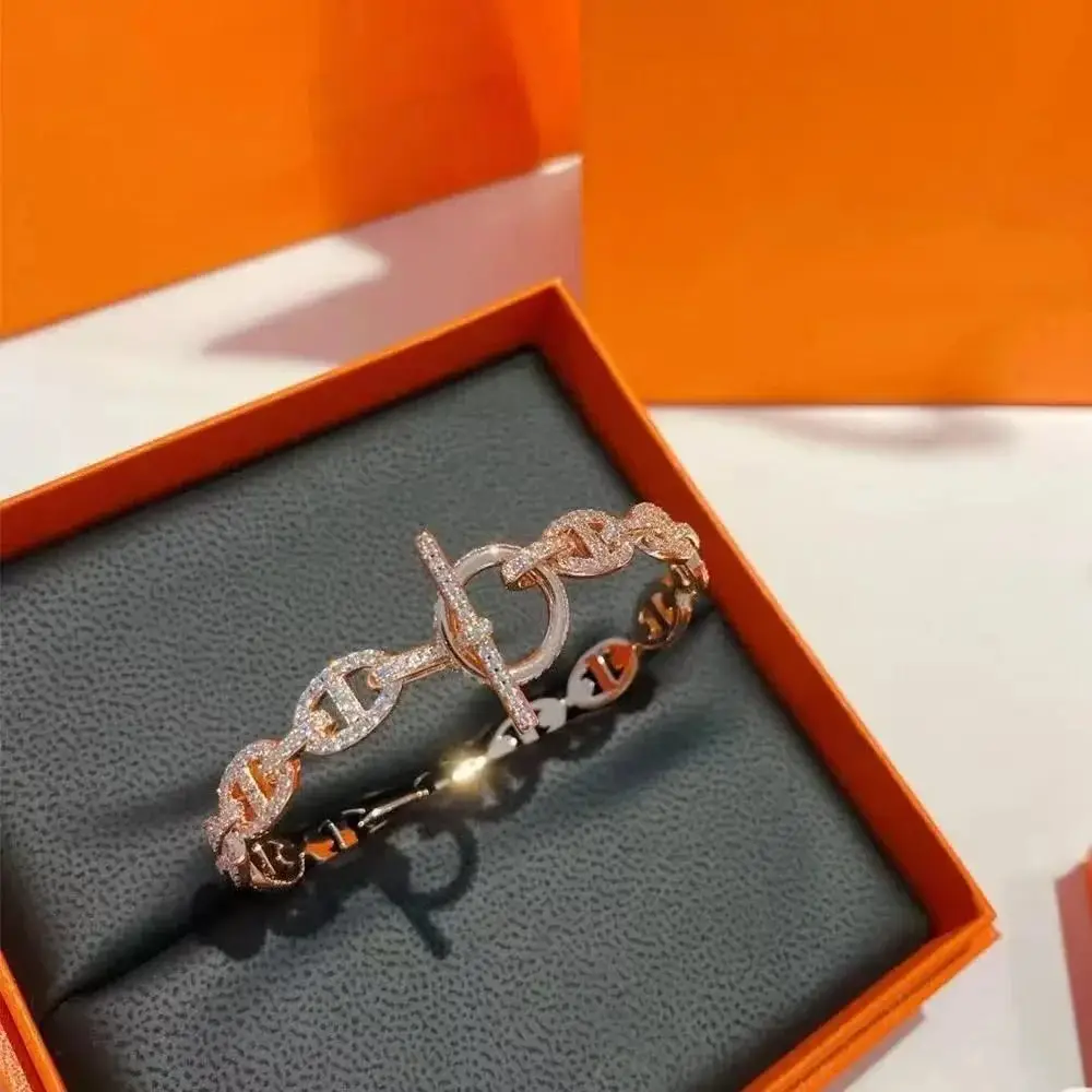 Hermes H Charm Necklace & Bracelet Collection [37 styles] — foto 8 de 8