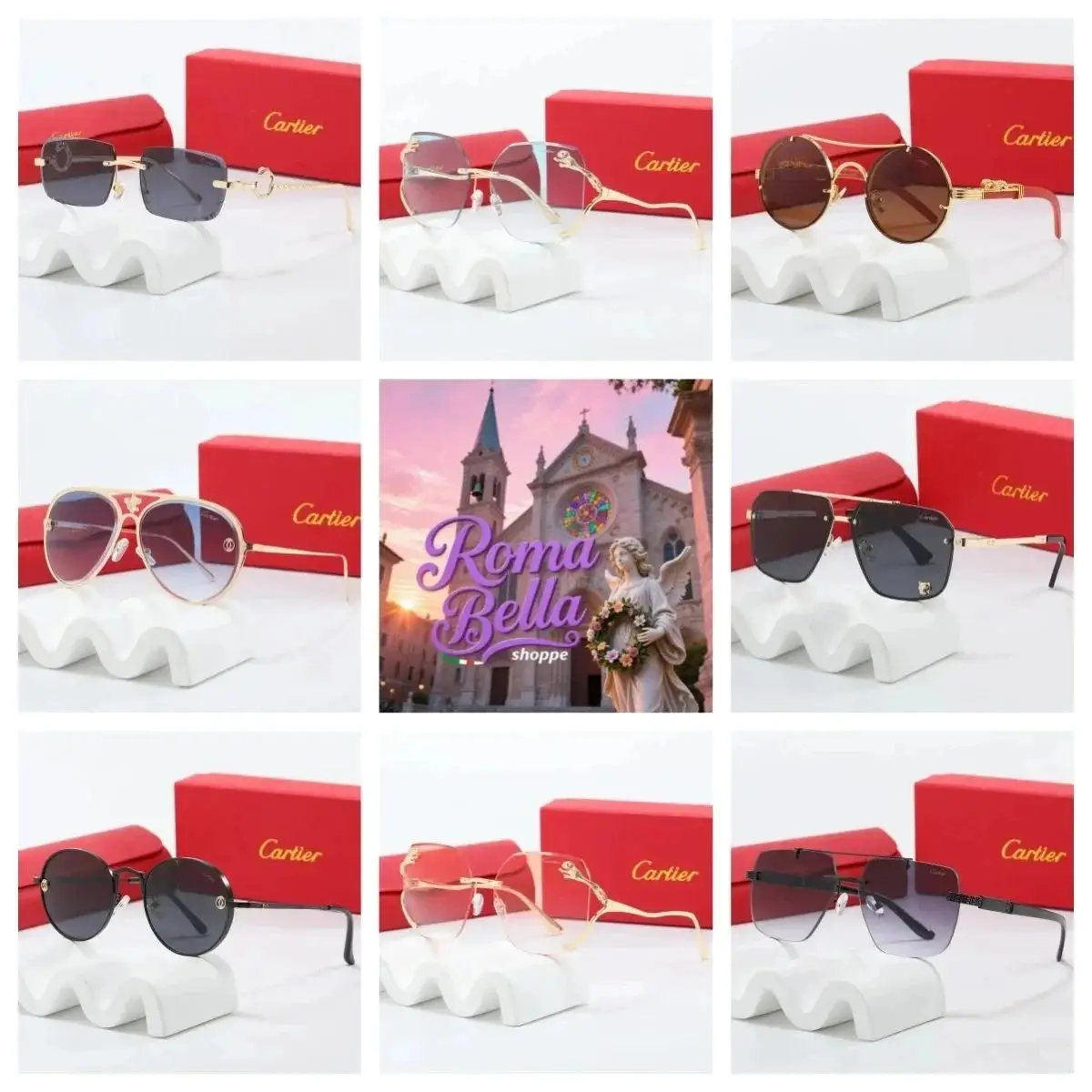 Cartier Casual Sunglasses [40 styles]
