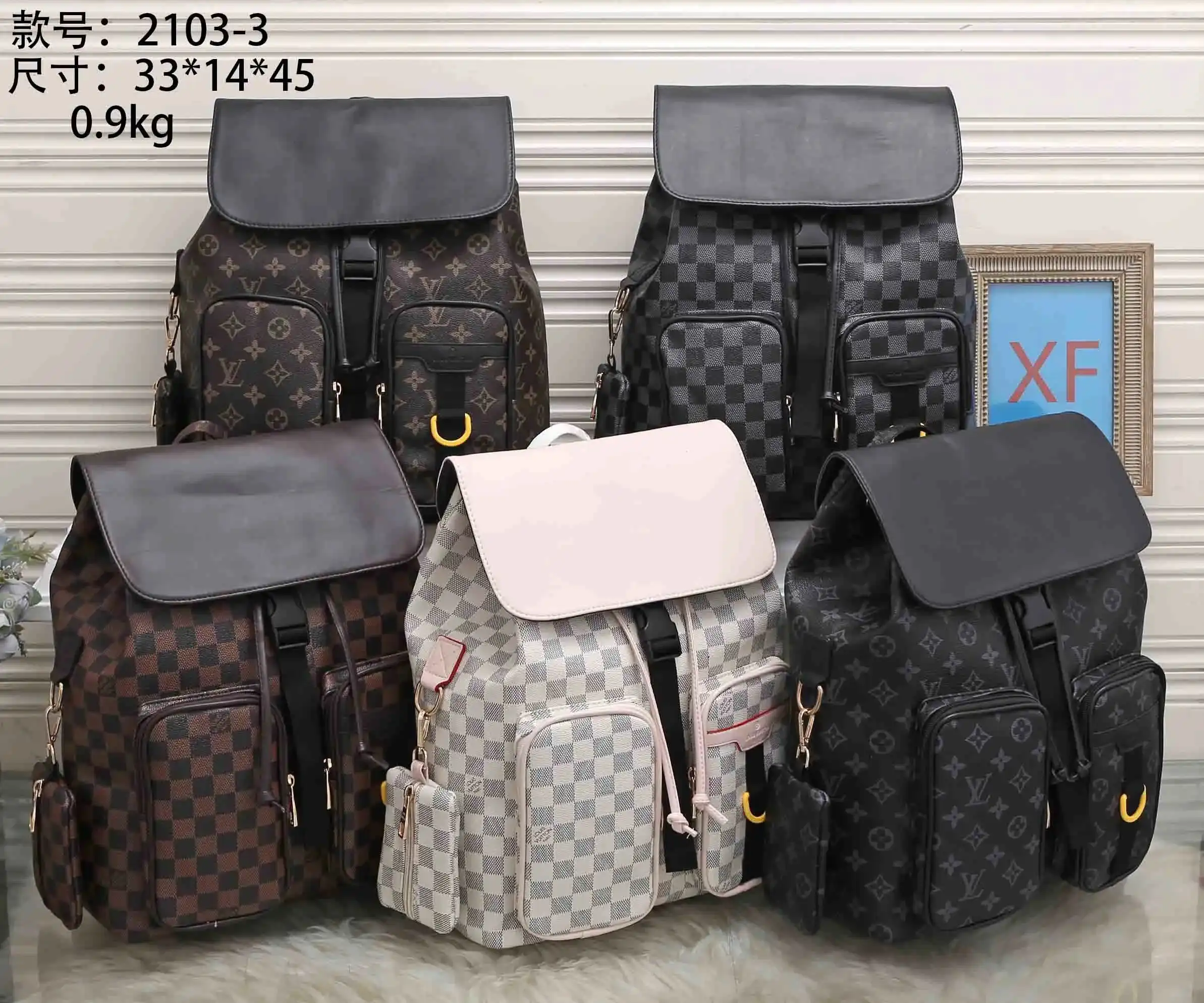 LV Monogram & Damier Canvas Backpack [5 styles]