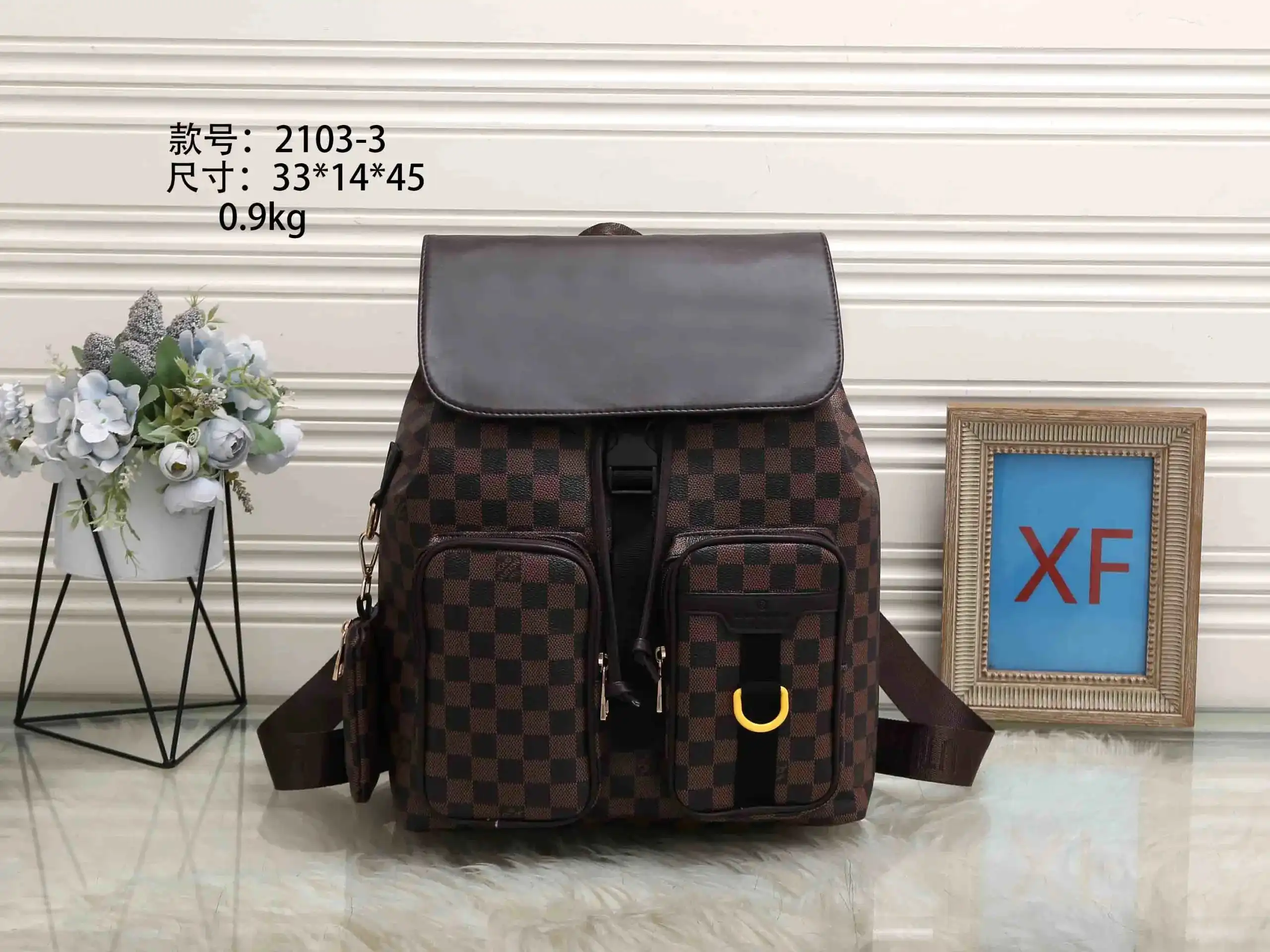 LV Monogram & Damier Canvas Backpack [5 styles] — foto 6 de 8