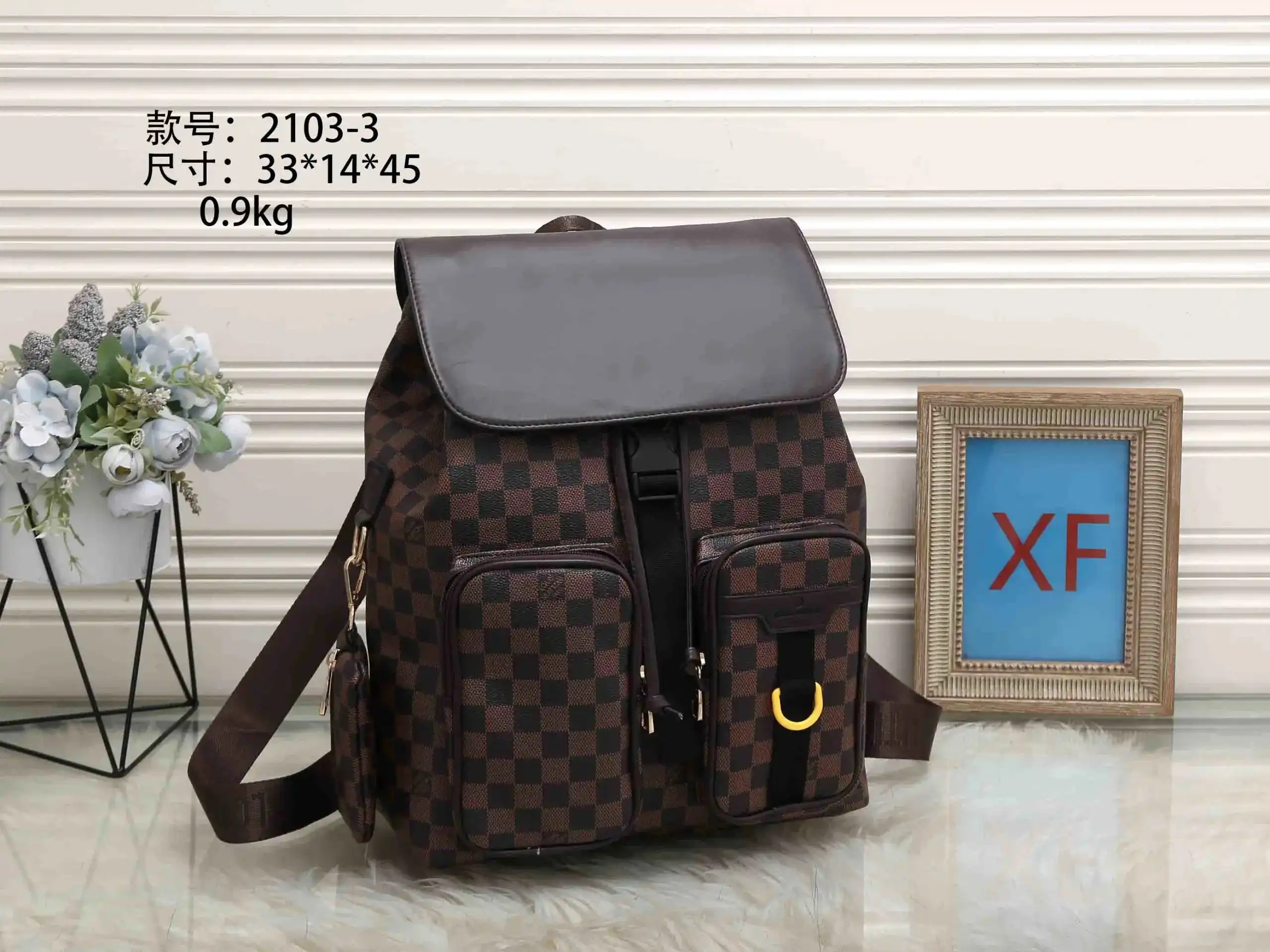 LV Monogram & Damier Canvas Backpack [5 styles] — foto 7 de 8