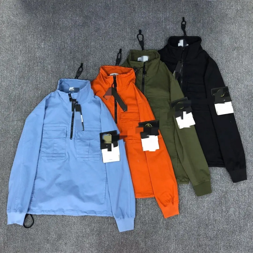 Stone Island Half-Zip Jacket [4 Colors Available] #StoneIsland_W2C #jacket_W2C