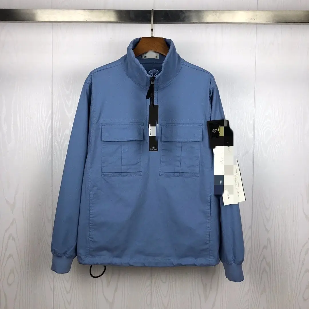 Stone Island Half-Zip Jacket [4 Colors Available] #StoneIsland_W2C #jacket_W2C — foto 3 de 5