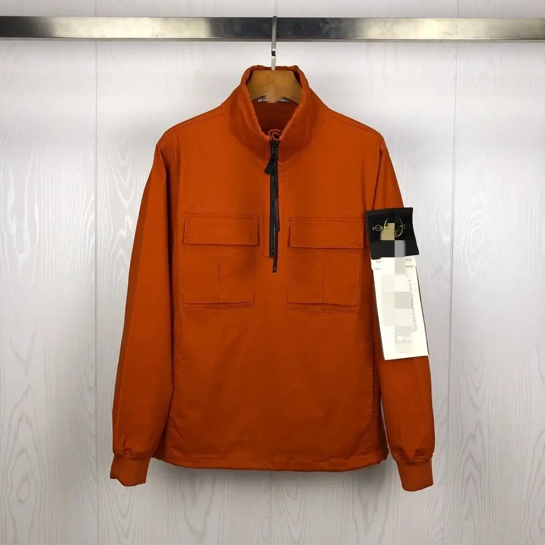Stone Island Half-Zip Jacket [4 Colors Available] #StoneIsland_W2C #jacket_W2C — foto 4 de 5