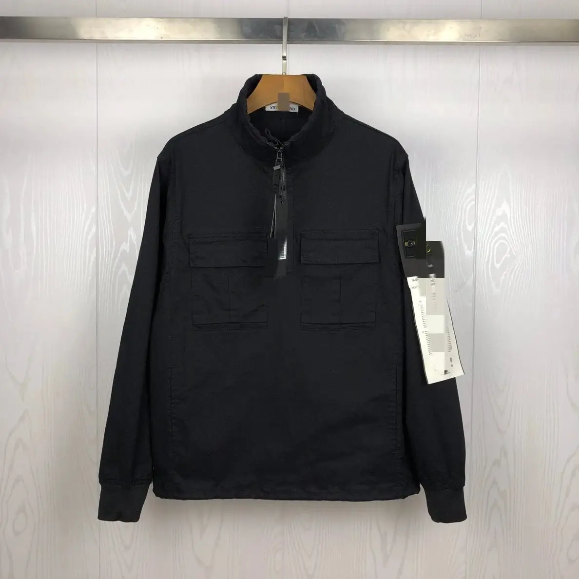 Stone Island Half-Zip Jacket [4 Colors Available] #StoneIsland_W2C #jacket_W2C — foto 5 de 5