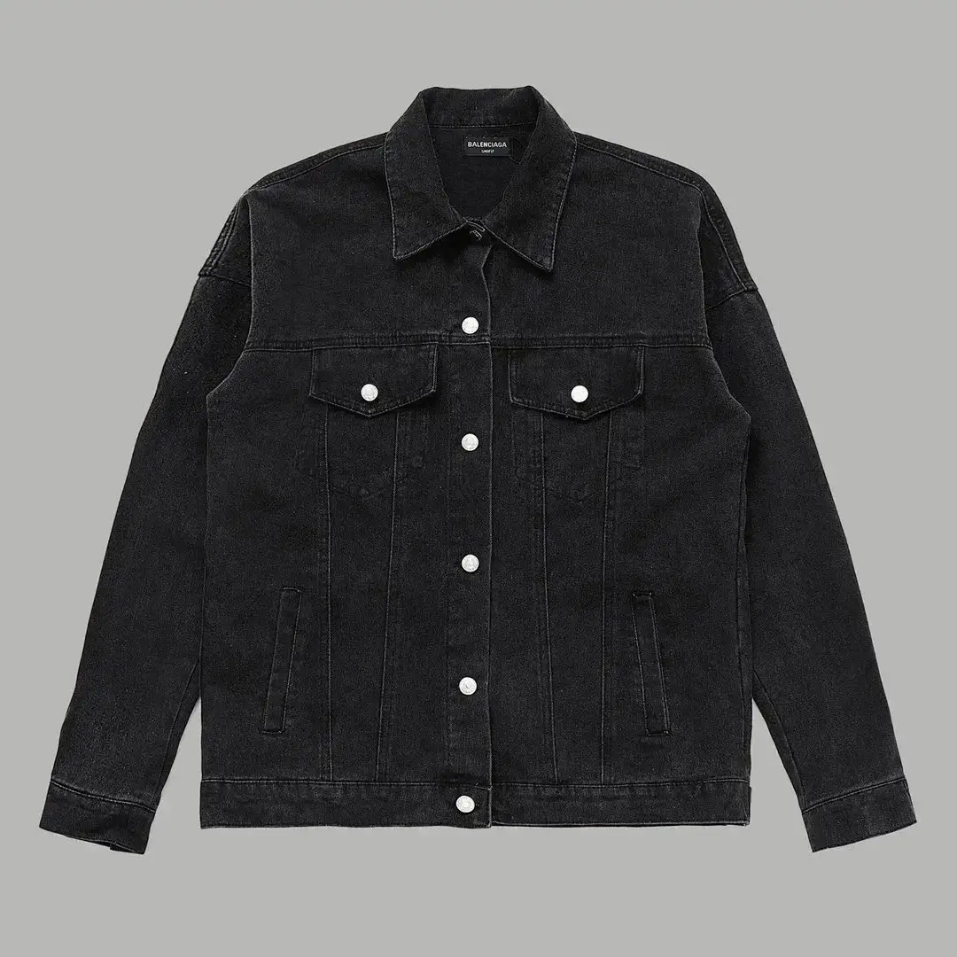 Balenciaga Denim Jacket [Multiple Styles Including Logo] — foto 4 de 6