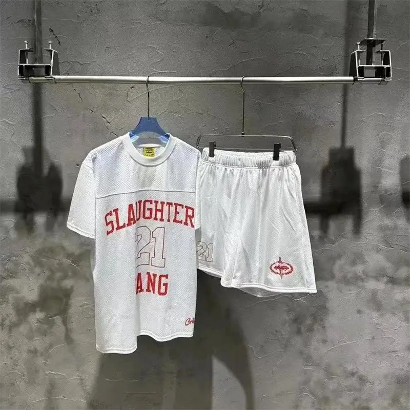 Corteiz Slaughter Gang 21 T-Shirt/Shorts Set — foto 2 de 8