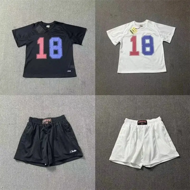 Corteiz Slaughter Gang 21 T-Shirt/Shorts Set — foto 3 de 8