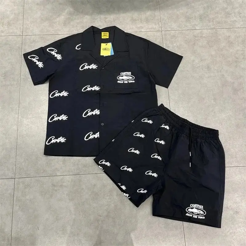 Corteiz Slaughter Gang 21 T-Shirt/Shorts Set — foto 8 de 8