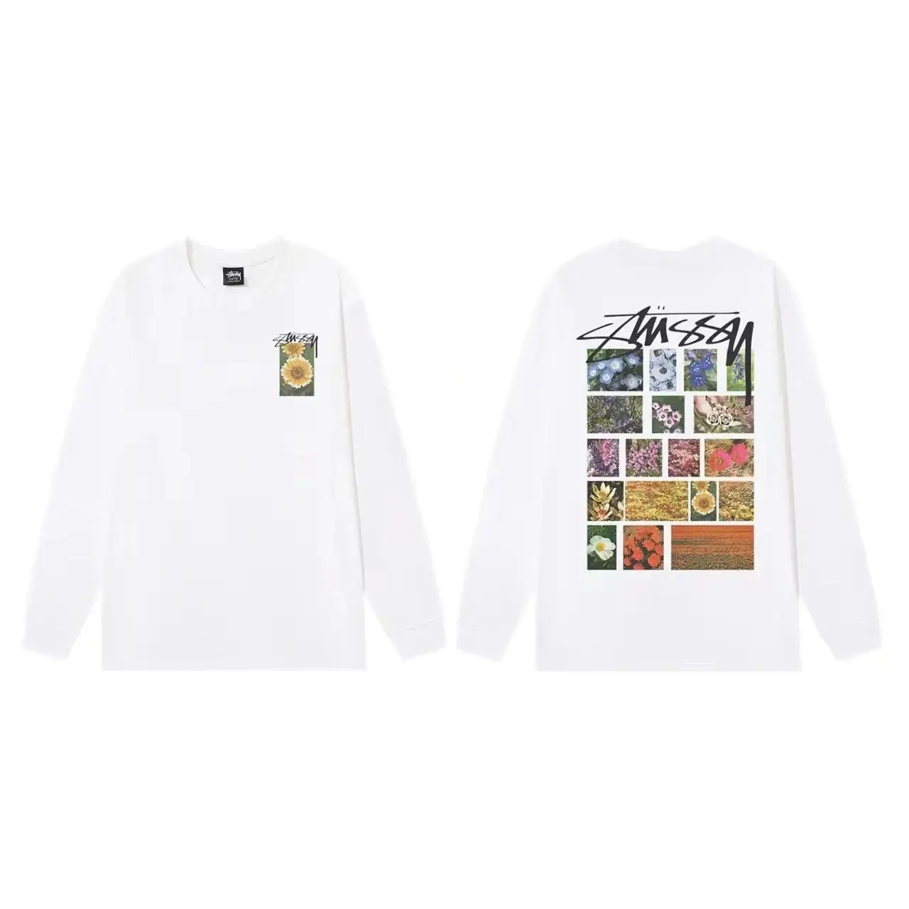 Stussy Dinosaur Graphic Crewneck Sweatshirt - Black — foto 5 de 8