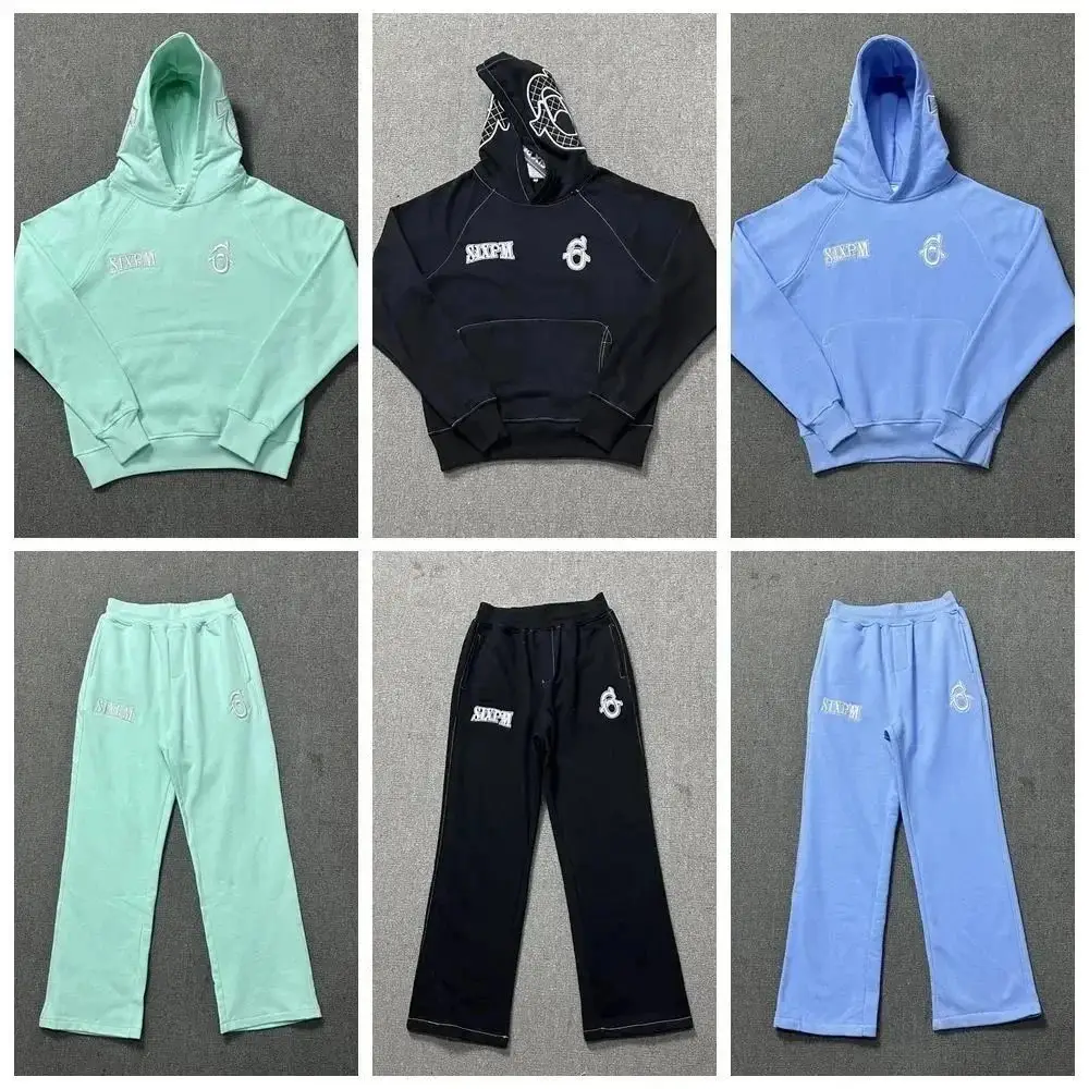 SIXPM Hoodie & Pants Set [8 styles]