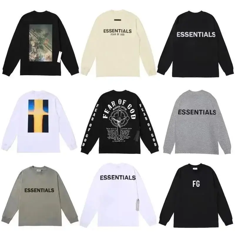 Fear of God Essentials Long Sleeve T-Shirt [30 styles]