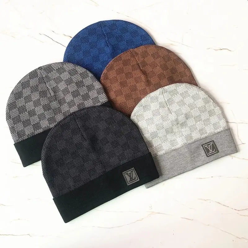 Louis Vuitton Damier Beanie Caps [22 styles]