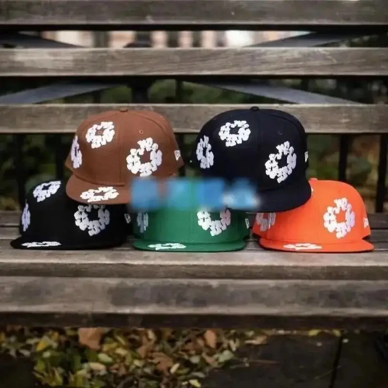 DENIM TEARS Wreath Snapback Hats [4 styles]