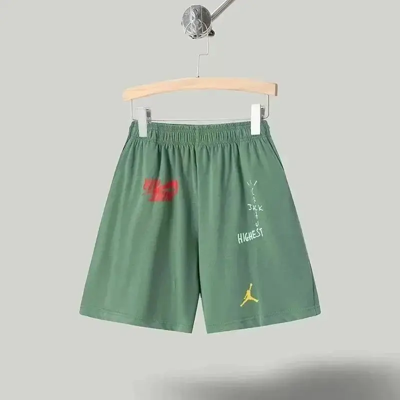 Travis Scott Cactus Jack Hip-Hop Casual All-Match Shorts [Multiple Designs] — foto 3 de 8
