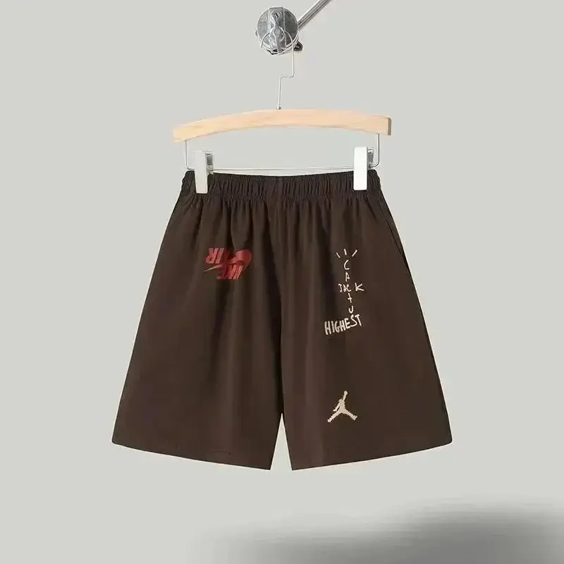 Travis Scott Cactus Jack Hip-Hop Casual All-Match Shorts [Multiple Designs] — foto 4 de 8