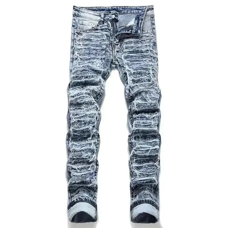 Revenge Embroidered Classic Jeans [Lacing Design] — foto 7 de 8