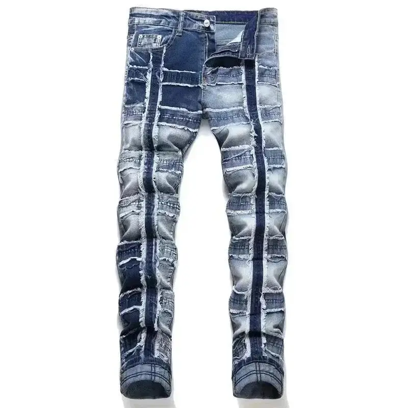 Revenge Embroidered Classic Jeans [Lacing Design] — foto 8 de 8