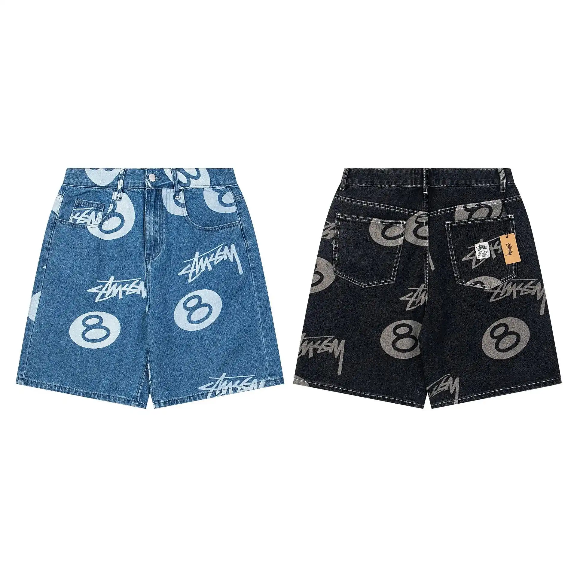 Stussy 8 Ball & Camo Print Pants/Shorts Series — foto 5 de 6