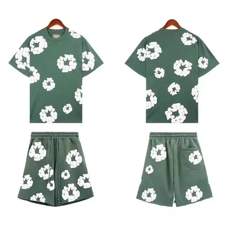 Denim tears t-shirt shorts suit — foto 6 de 8