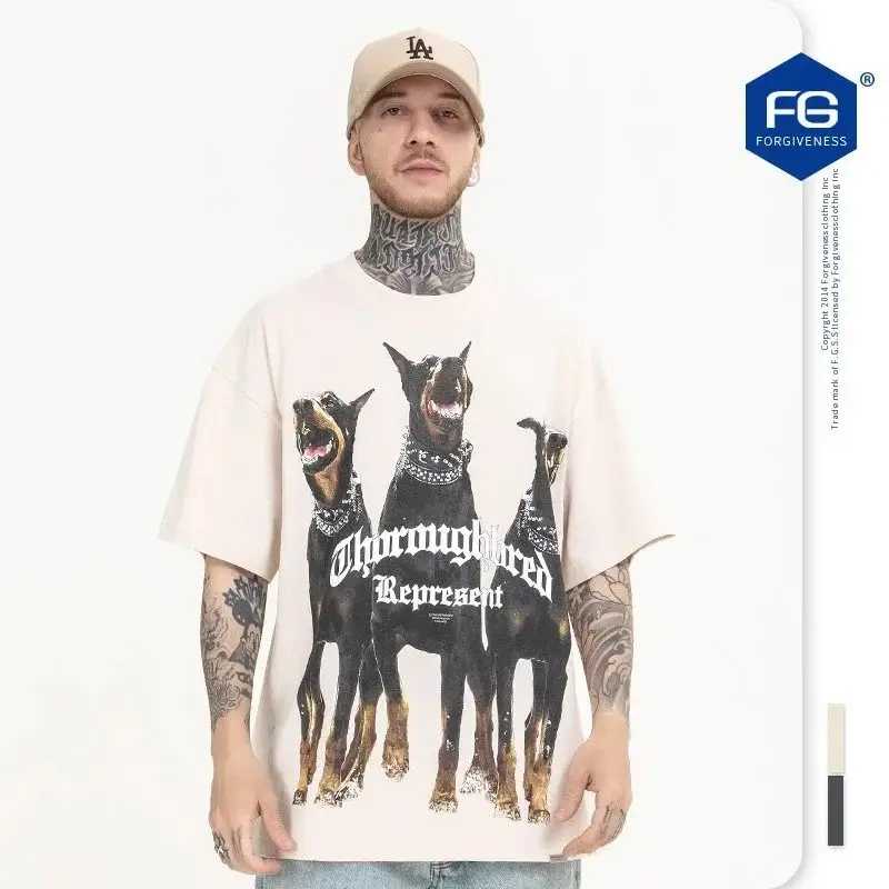 Vintage Represent Dog T Shirt — foto 2 de 5
