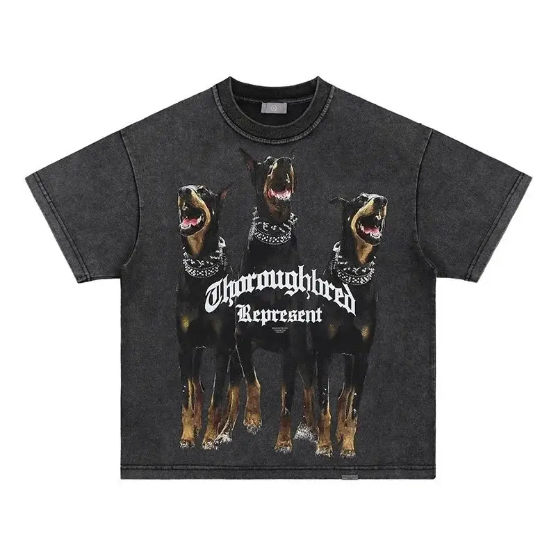 Vintage Represent Dog T Shirt — foto 5 de 5
