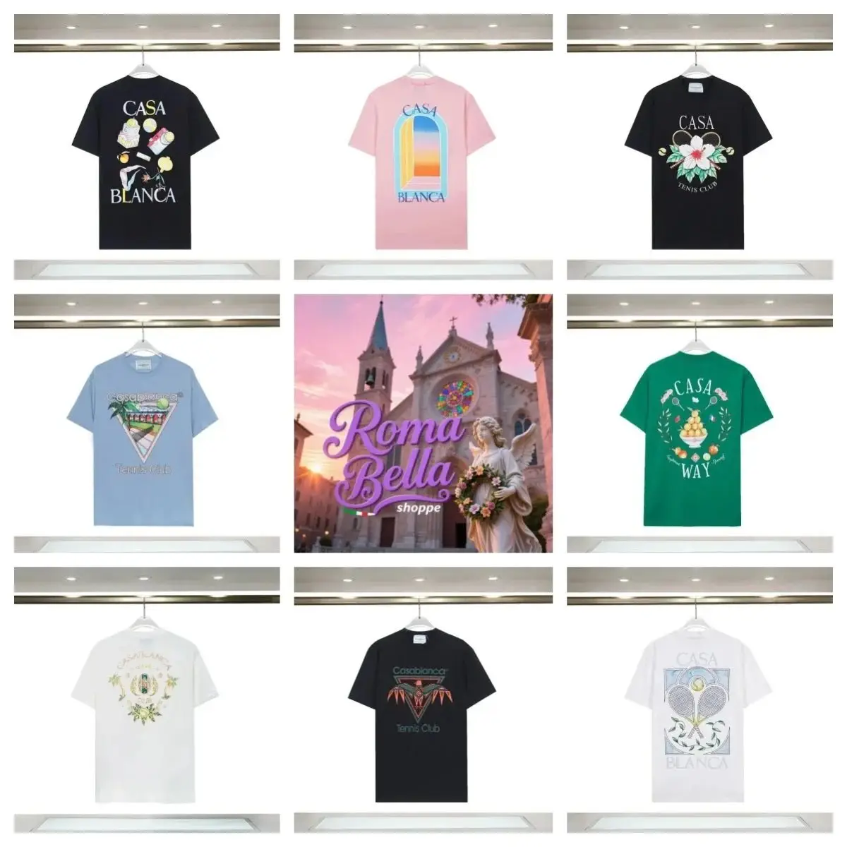 Casablanca Loose T-shirt