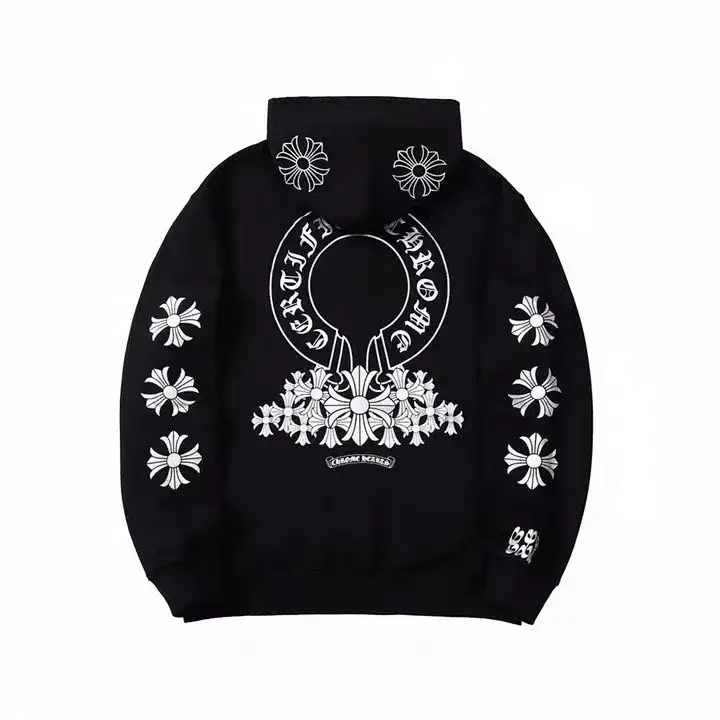 Chrome Hearts Cross Motif Sweatshirt/Hoodie/Zipper/Long Sleeves [40 styles] — foto 6 de 8
