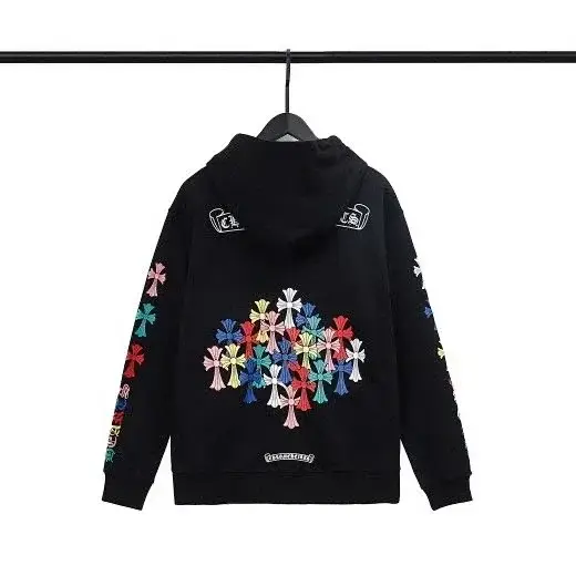 Chrome Hearts Cross Motif Sweatshirt/Hoodie/Zipper/Long Sleeves [40 styles] — foto 7 de 8