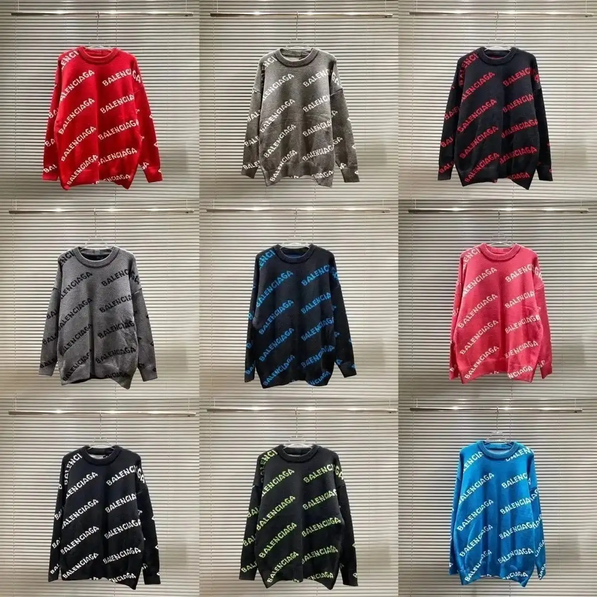 Balenciaga DIOR Prada Presbyopia Letter Loose Sweater [40 styles] — foto 4 de 5
