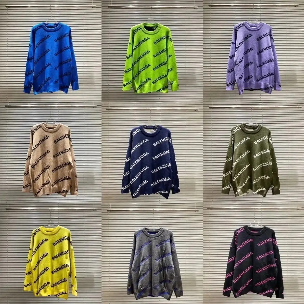 Balenciaga DIOR Prada Presbyopia Letter Loose Sweater [40 styles] — foto 5 de 5