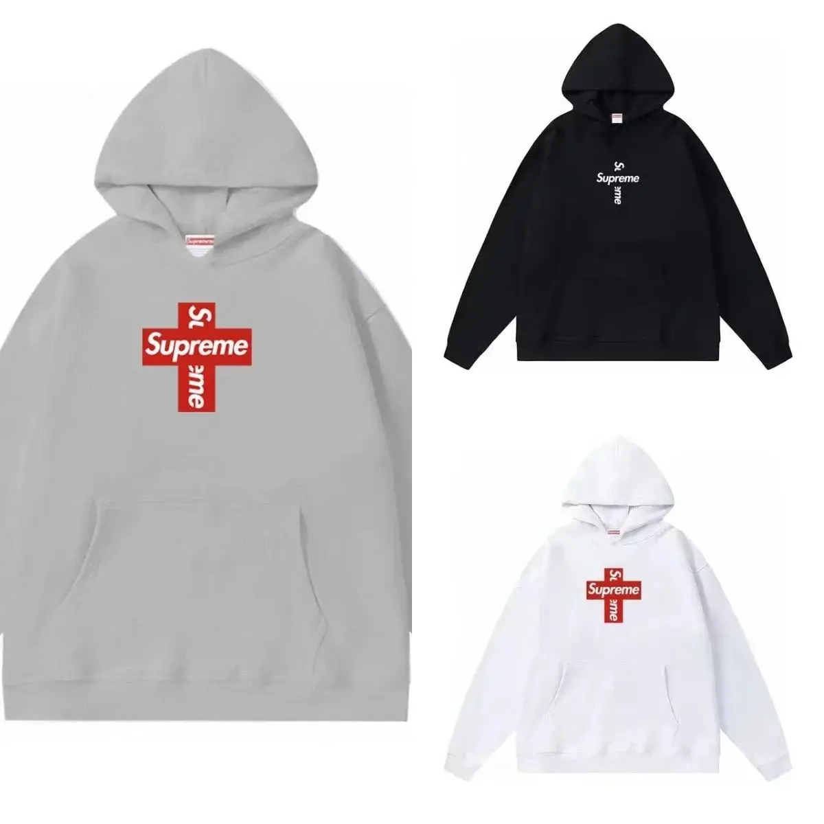 Supreme Cross Box Logo Hoodie — foto 3 de 5
