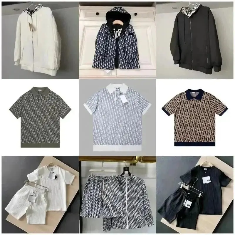 Dior Oblique Hoodie Jacket Polo T-Shirt Shorts Suits