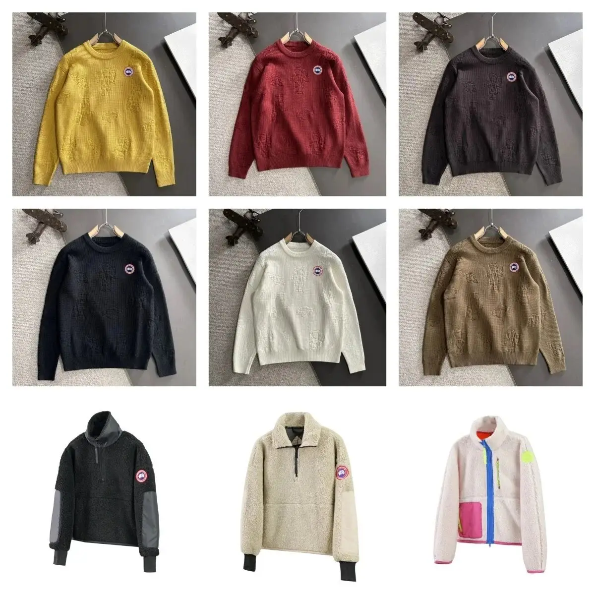 Canada Goose Sweater [Multiple Colors & Styles]