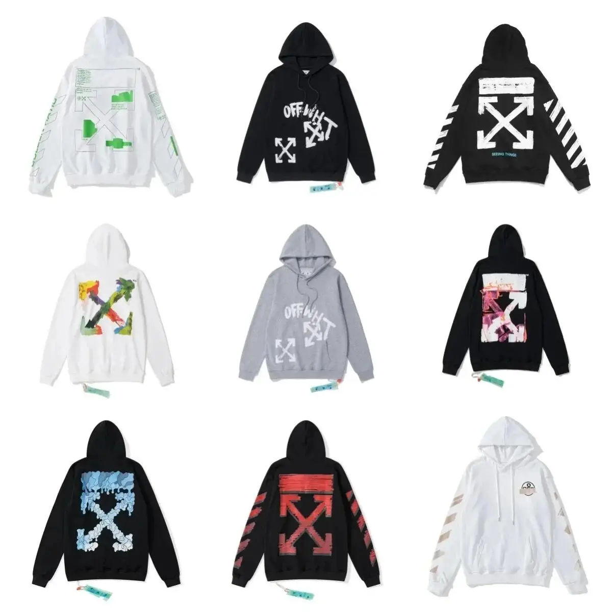 Off-White Diagonal Arrow Hoodie [33 styles] — foto 3 de 4